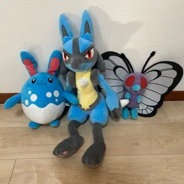 봉제 인형 포켓몬 3체 세트