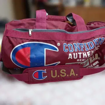 Champion 보스턴 백 버건디