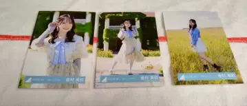 히나타자카46 카네무라 미쿠 브로마이드 묶음 판매 3장 세트