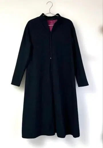 팔라스 팰리스 안감 핑크 원피스 네이비 인디고