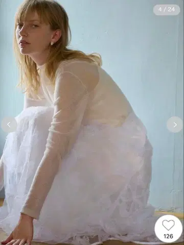 셀포드 모리 하나에 샤샤 스커트와 터틀 니트 세트