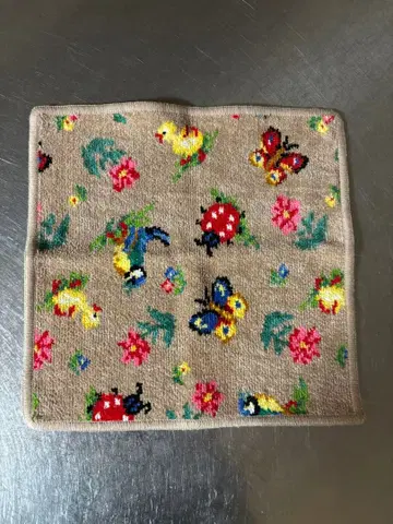 [ 미사용 새상품 ] 페이러 타월 손수건 하이디 사파리 베이지