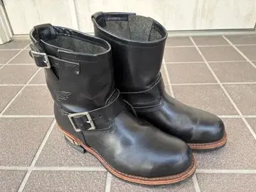 RED WING 엔지니어 부츠 2976 D 블랙 25.5cm