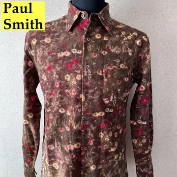 Paul Smith 폴스미스 플로럴 올 패턴 울 셔츠