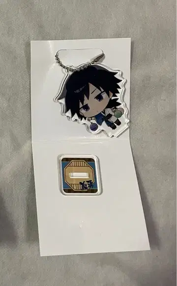 귀멸의 칼날 콜라보 카페 세가 아크릴 키체인 토미오카 기유 아크릴 스탠드