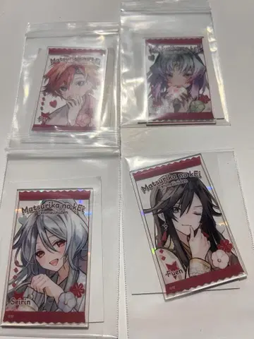 마츠리카의 아크릴 카드