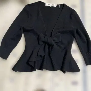 Diane von Furstenberg 블랙 가디건