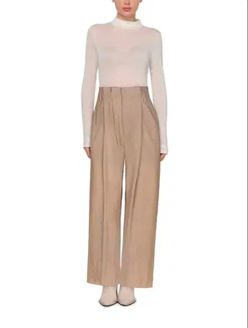 실물 사진 있음 브루넬로쿠치넬리 울 와이드 팬츠