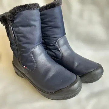 르꼬끄 스포르티프 방수 스노우 부츠 24cm 작음 네이비