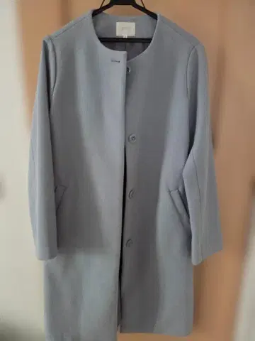 grove 라이트 블루 롱 코트 M 사이즈