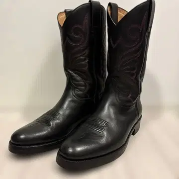 안드레스 센드라 NEGRO 웨스턴 부츠 트레이딩 포스트 별주