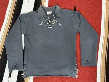 투 문 레이스업 풀오버 셔츠 38/40