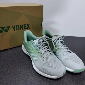 YONEX 테니스화 여성용 그레이/그린