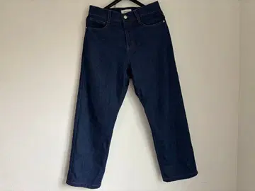 밑단 기장 수선 완료 모노마트 다크 블루 스트레이트 데님