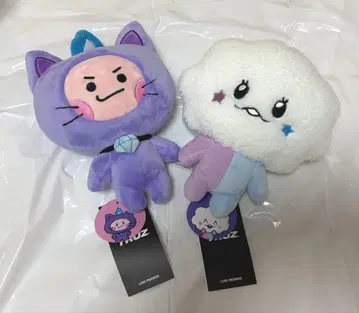 TRUZ 봉제 인형 CHILLI SOM 2개 세트