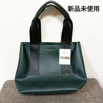 새상품 케스크루 디자인 토트백 가죽 리사이클 가죽