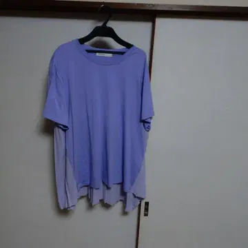 a.no.ne.ne. 퍼플 반팔 T셔츠 사이즈 5