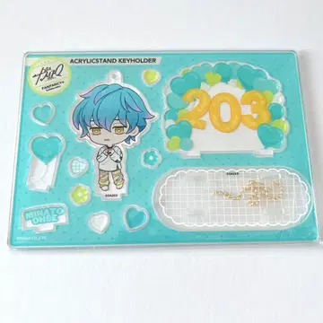 미나토 오세 후쿠야 카리스마 아크릴 스탠드 키링 하트