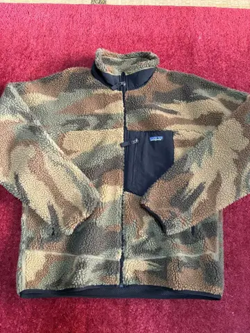파타고니아 레트로X 플리스 자켓 카모 L 사이즈