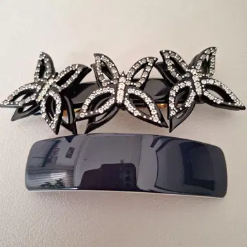 헤어 머리핀 2개 프랑스제