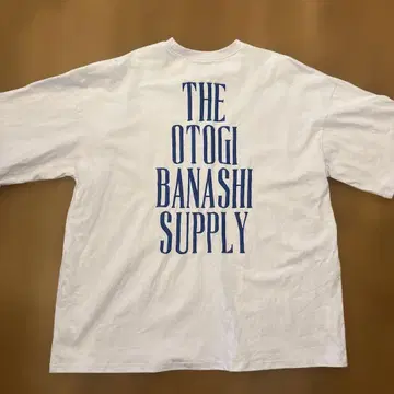 otogibanashi supply 로고 자수 반팔 T셔츠 XL 오토바나