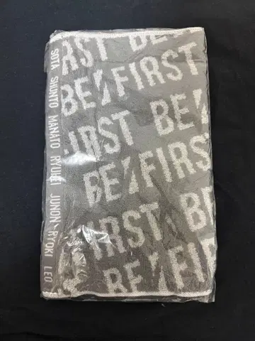 BE:FIRST 로고 자카드 페이스 타월