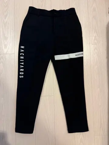 HACHIYARDS 블랙 팬츠 사이즈 L