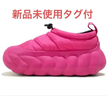 품절 대인기 crocs OVERPUFFSHORTY DRAGON FRUIT
