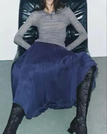 미사용 ZARA 스커트 롱 스커트