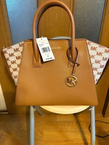 Michael Kors 브라운 토트백