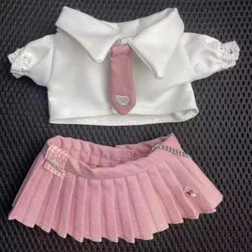 20cm 봉제 인형용 옷 갈아입기 의류 활 옷 2세트