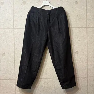 ZARA 코튼 린넨 데님