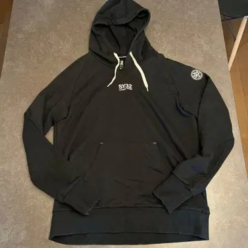 SY32 by SWEET YEARS 블랙 후드티 셋업