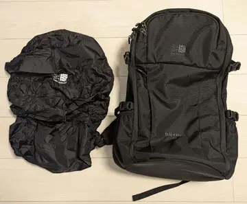 카리마 tribute40 블랙 백팩 레인 커버 포함