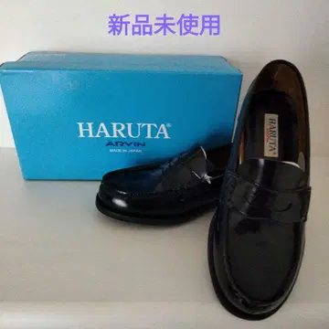HARUTA ARVIN 블랙 로퍼 25.0cm