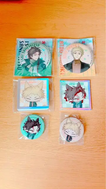 세포신곡 아토 춘수 이소이 미츠루 캔뱃지 미니 색지