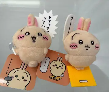 토끼 가득 복권 인형 배지