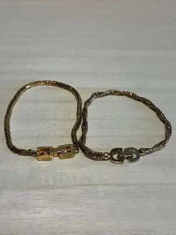 골드 팔찌 2세트