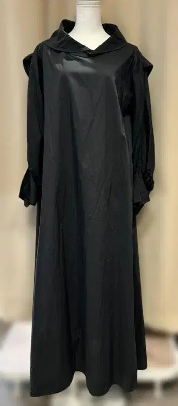 Sirohane 시로하네 셔츠 원피스 롱 원피스 블랙