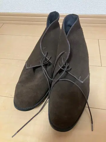 컨디션 최상 정장 셀렉트(REGAL) 27cm 브라운 스웨이드 처카 부츠