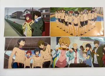 Free! 영화 하이 스피드! 입장 특전 메시지 엽서