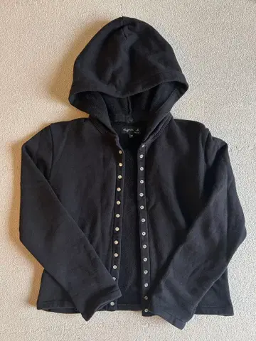 에네스베 후드 부착 (탈부착 가능) 가디건