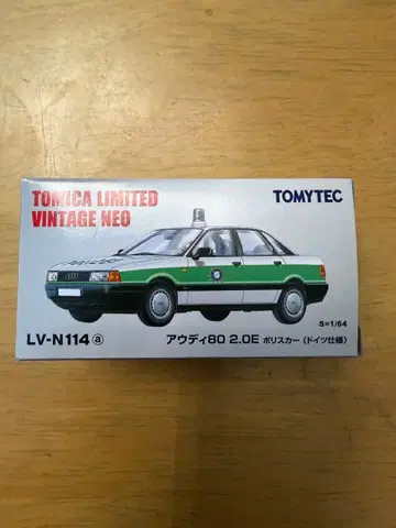 토미카 리미티드 빈티지 네오 LV-N114a 아우디 80 폴리스카