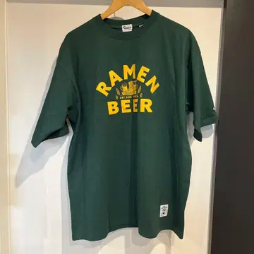 라멘 맥주 T셔츠 라멘 맥주 susuru 이에케이 RED 나카무라