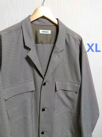 monkey time GUNCLUB CHECK 셔츠 자켓 XL