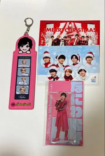 나니와단시 미치에다 슌스케 포토 카드 홀더 아크릴 스탠드 fest