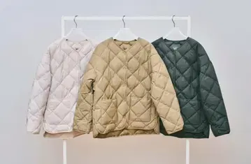 PUFFTECH 블랙 퀼팅 다운 자켓 L 사이즈