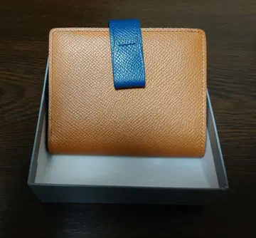 아틀리에 누 카멜 x 블루 접이식 지갑