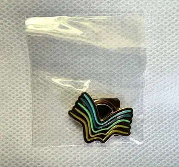 간사이 만박 쿠웨이트 파빌리온 핀 배지 골드