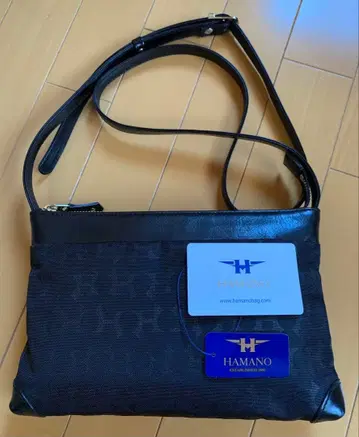 [ 하마노코게이 HAMANO ] 사코슈 ( 숄더백 ) #블랙